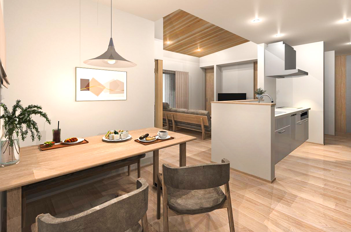 ナチュラルモダンインテリア