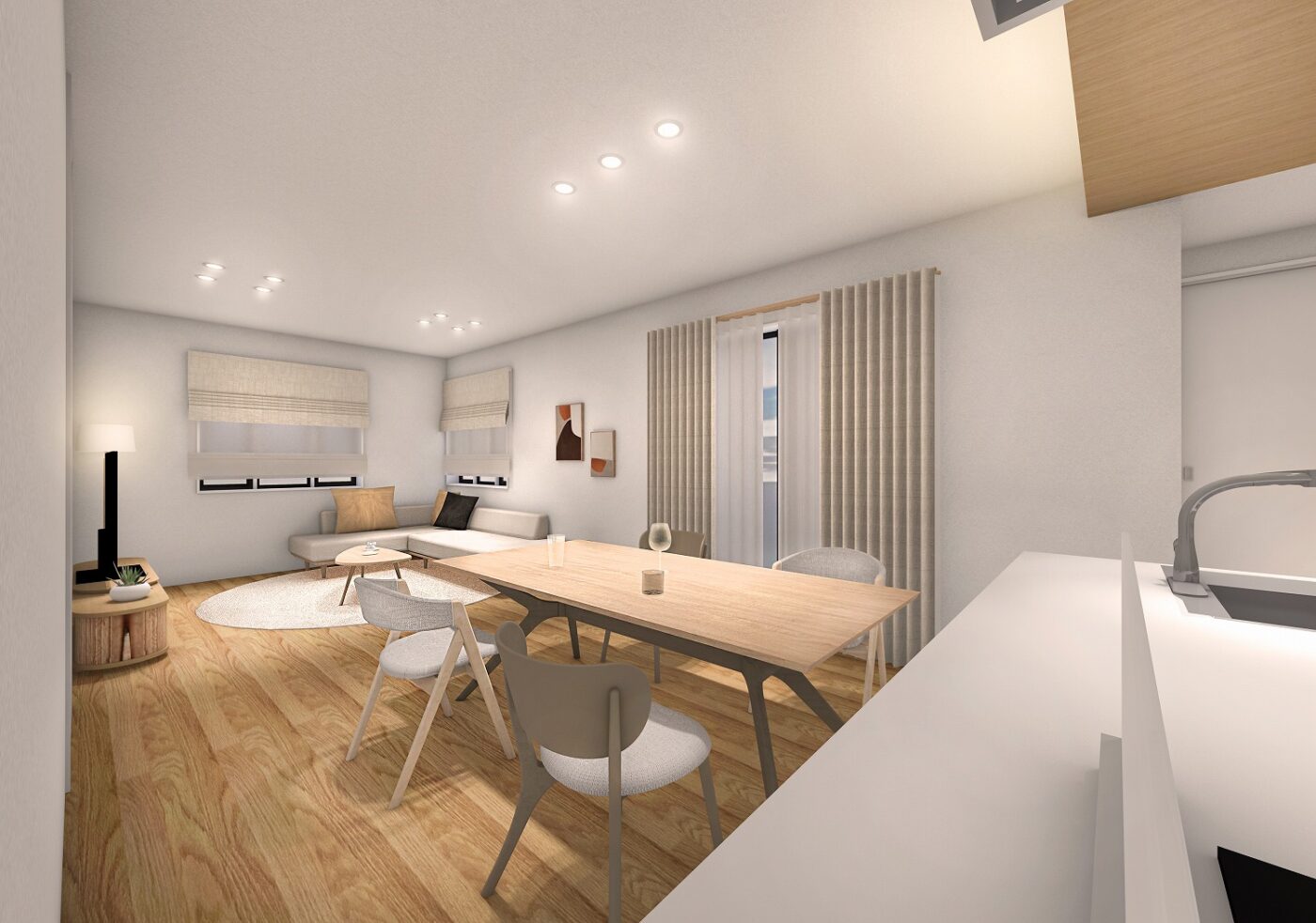 ジャパンディインテリアコーディネートCG